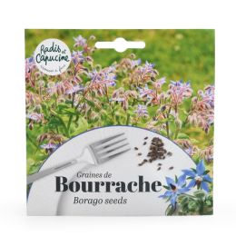 Sachet graines fleurs comestibles - Bourrache