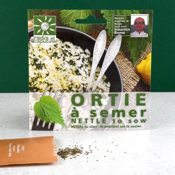 Sachet graines fleurs comestibles - Orties