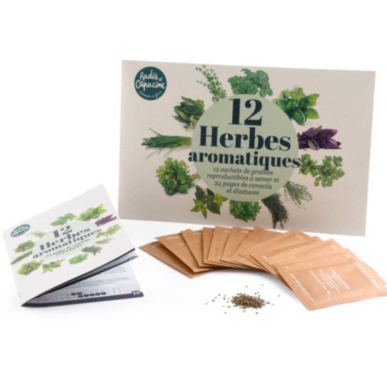 Enveloppe 12 sachets - Aromates à semer