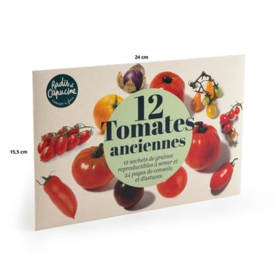 Enveloppe 12 sachets - Tomates Anciennes