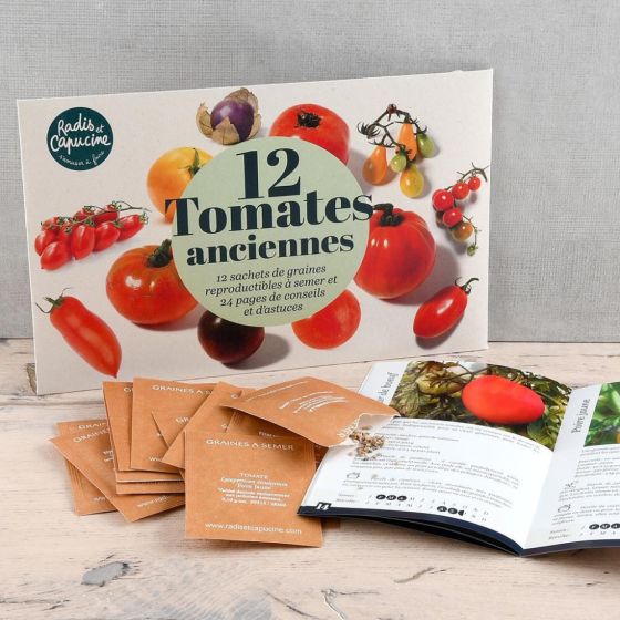 Enveloppe 12 sachets - Tomates Anciennes