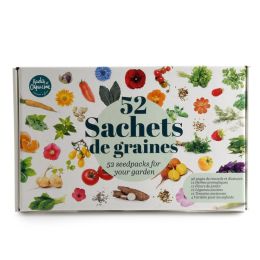 Coffret 52 sachets de graines