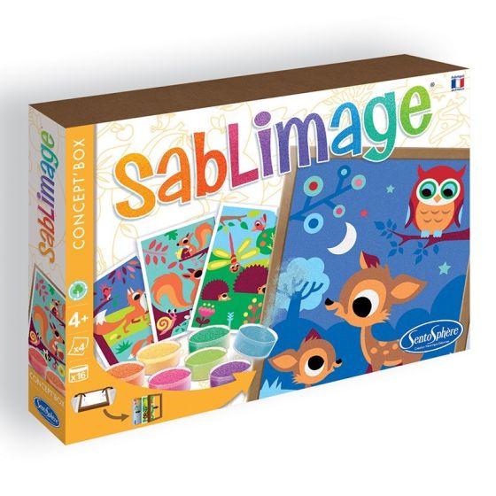 Sablimage : animaux de la forêt Sablimage : animaux de la forêt