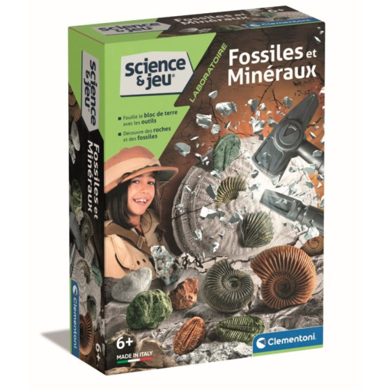 Mini-Coffret Fossiles et minéraux Mini-Coffret Fossiles et minéraux