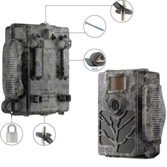 Pack de 3 Pièges photo ZEISS Secacam 5