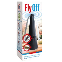 FlyOff - Ventilateur anti-insectes (mouches et guêpes)