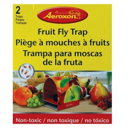 Piège à mouches à fruits - 1 flacon de 40 ml + 1 piège englué