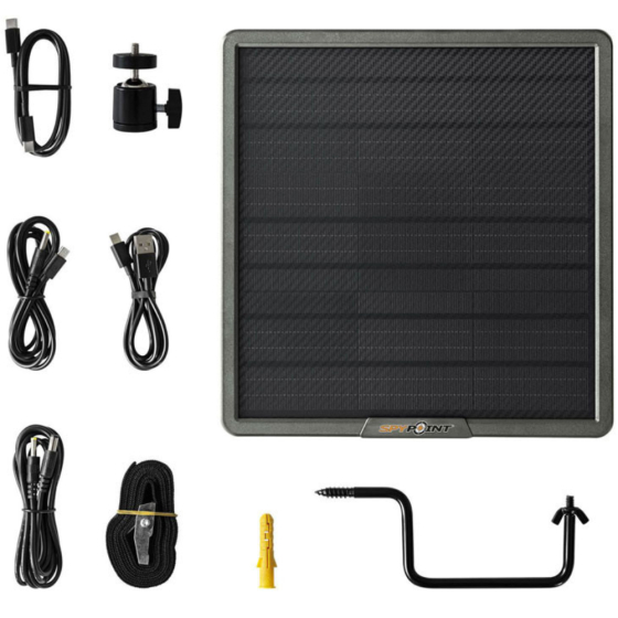 Panneau solaire Spypoint avec batterie lithium