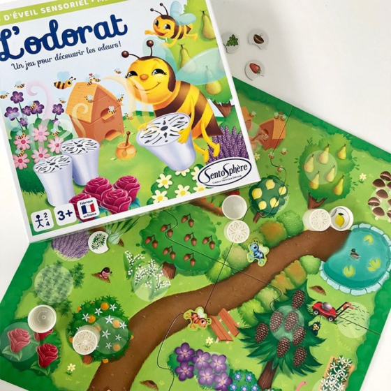 Jeu d'éveil sensoriel L'odorat