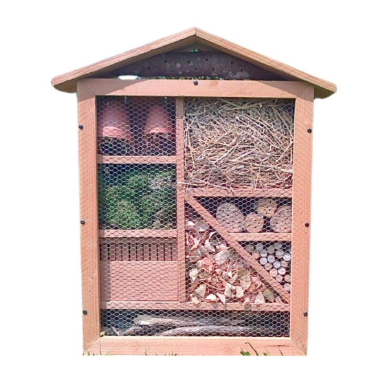 Hôtel à insectes géant - 1,5m Hôtel à insectes géant - 1,5m
