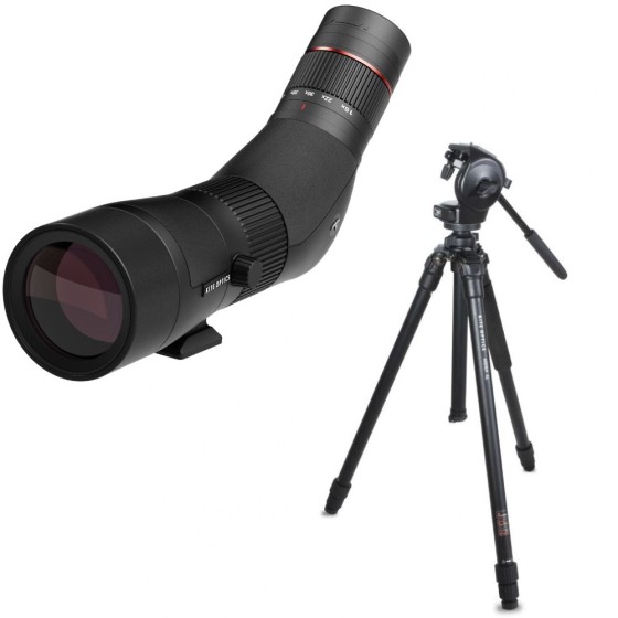 Pack Longue-vue KITE SP65 V2+ Trépied Kite Ardea AL + rotule Manfrotto 128RC Pack Longue-vue KITE SP65 V2+ Trépied Kite Ardea AL + rotule Manfrotto 128RC