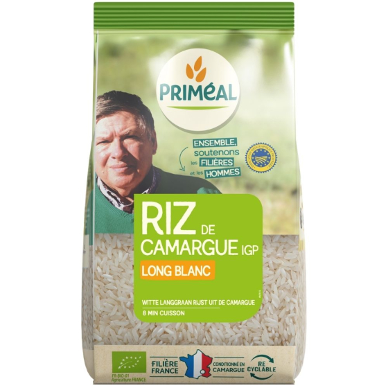 Riz de Camargue IGP long blanc - 1kg Riz de Camargue IGP long blanc - 1kg