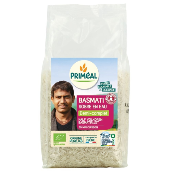 Riz basmati demi-complet - 1kg Riz basmati demi-complet - 1kg