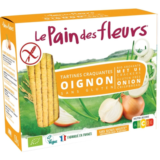 Tartines craquantes oignon - 150g Tartines craquantes oignon - 150g