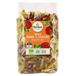 Pâtes spirales 3 couleurs au quinoa - 500g