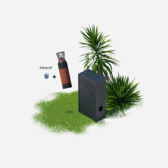 Pack Piège à moustiques - Standard Wiliv (avec CO2 et attractif inclus)