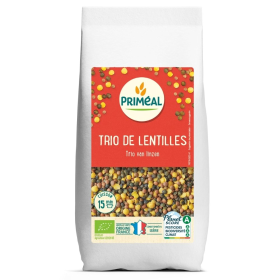 Trio de lentilles - 500g Trio de lentilles - 500g