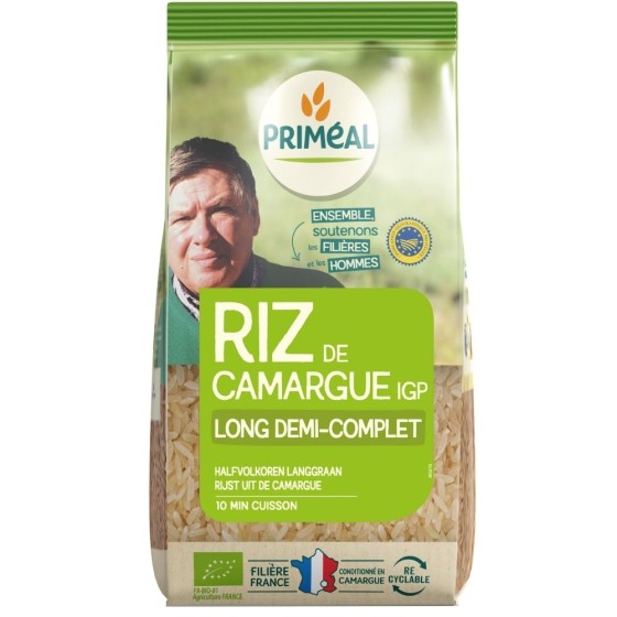Riz de Camargue IGP long demi-complet - 500g