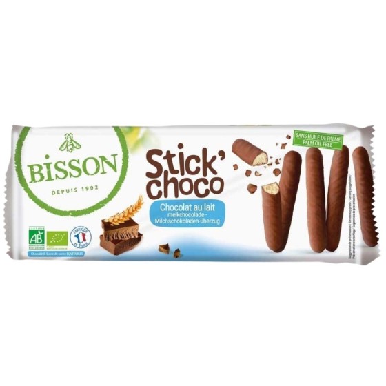 Stick choco chocolat au lait - 130g Stick choco chocolat au lait - 130g