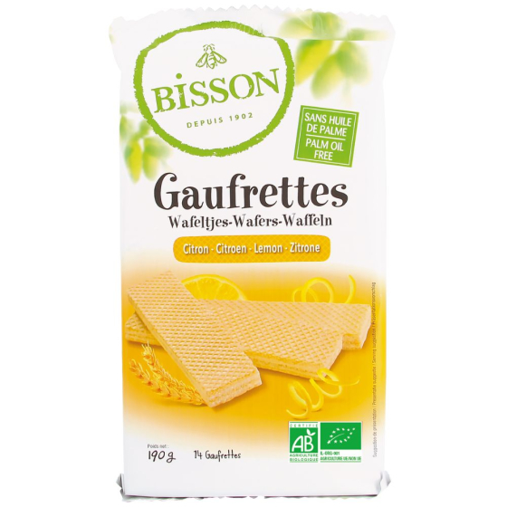 Gaufrettes citron - 190g Gaufrettes citron - 190g