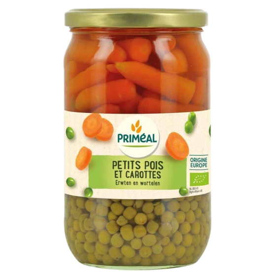 Petits pois carottes - 720ml Petits pois carottes - 720ml