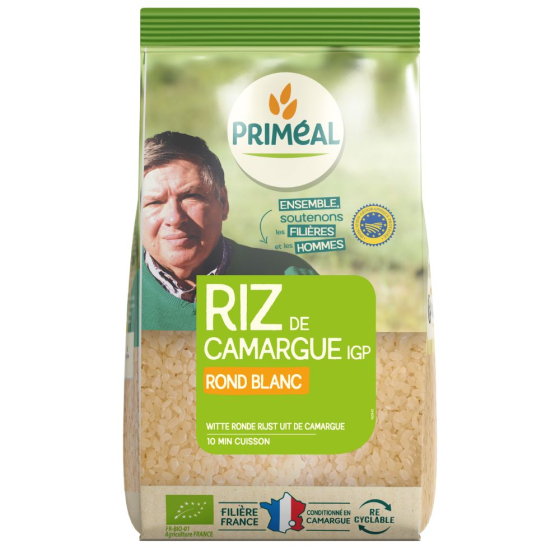 Riz de Camargue IGP rond blanc - 1kg Riz de Camargue IGP rond blanc - 1kg