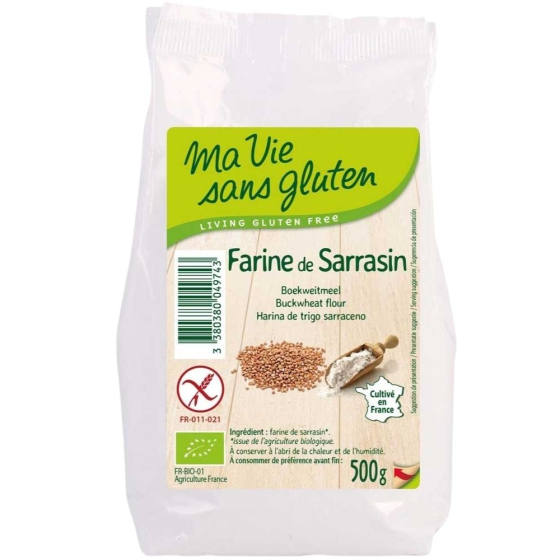 Farine sarrasin - 500g Farine sarrasin - 500g
