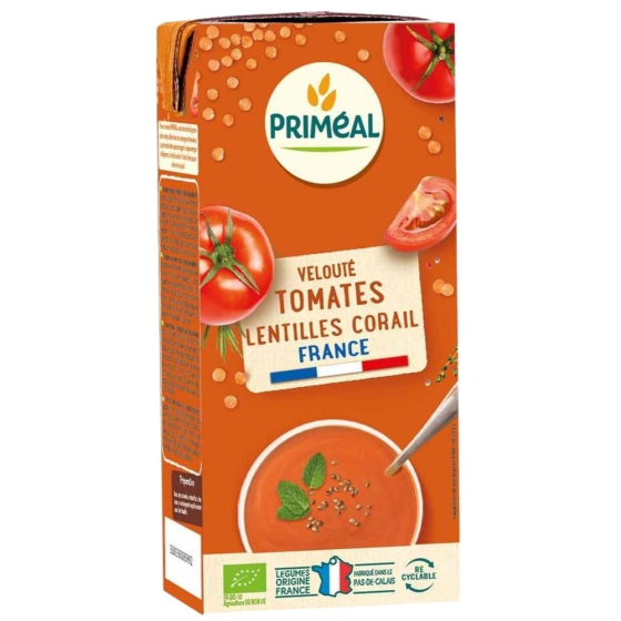 Velouté tomatesetlentilles corail - 33cl Velouté tomatesetlentilles corail - 33cl