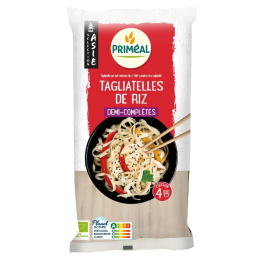 Tagliatelles de riz demi complètes - 400g