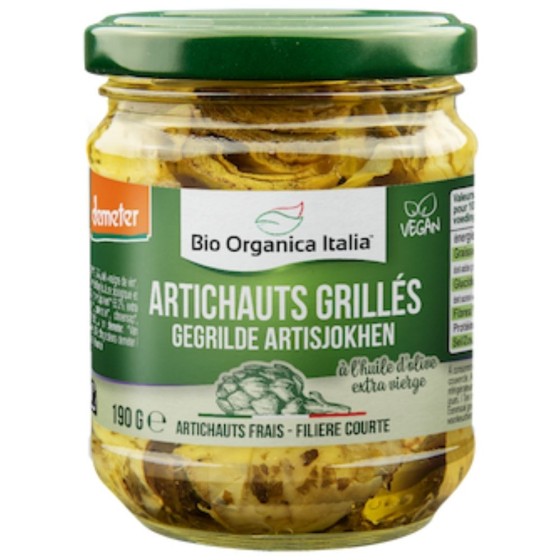 Artichauts grillés à l'huile - 190g