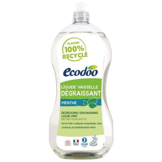 Liquide vaisselle dégraissant menthe - 1L Liquide vaisselle dégraissant menthe - 1L