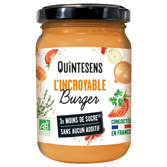 Incroyable burger sans additif - 180g Incroyable burger sans additif - 180g