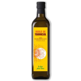 Huile de tournesol vierge - 1l