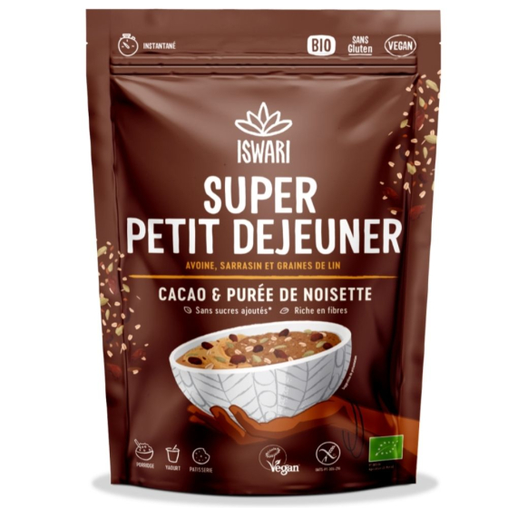 Super petit déjeuner cacao et noisette - 360g Super petit déjeuner cacao et noisette - 360g