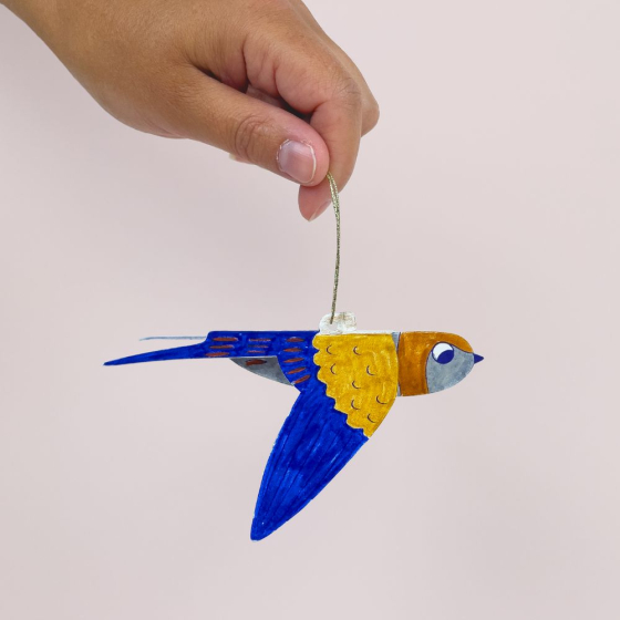 Mon animal 3D : l'hirondelle