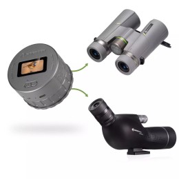 Caméra d’oculaire WiFi avec écran intégré