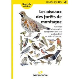 Miniguide 123 - Oiseaux des forêts de montagne