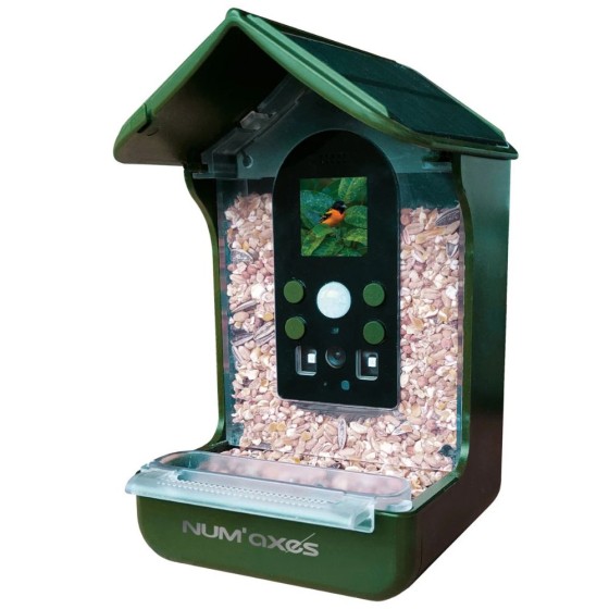 Mangeoire pour oiseaux avec caméra intégrée CAM1074