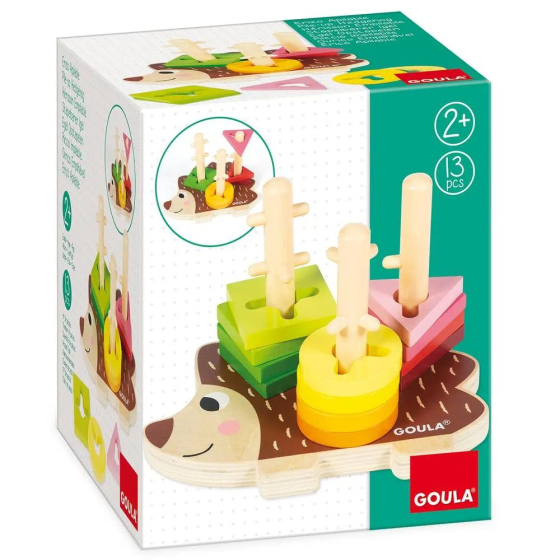 Jouet éducatif Hérisson empilable Jouet éducatif Hérisson empilable