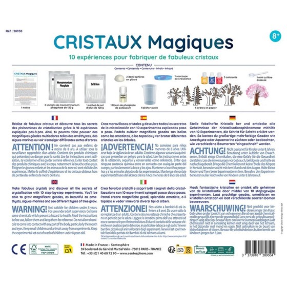 Coffret cristaux magiques