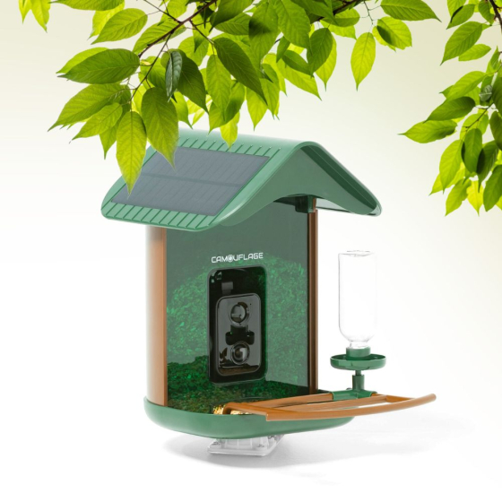 Mangeoire camouflage connectée EZ Birdfeed
