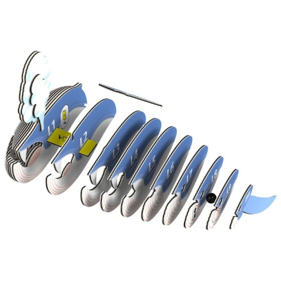 Baleine bleue – Eugy 3D