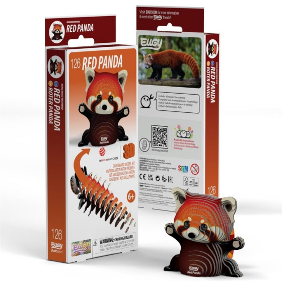 Panda roux – Eugy 3D Panda roux – Eugy 3D