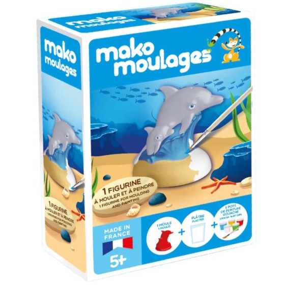 Mako moulages - Le dauphin et son bébé Mako moulages - Le dauphin et son bébé