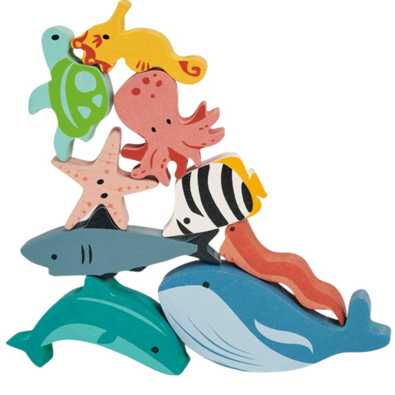 Animaux des océans empilables