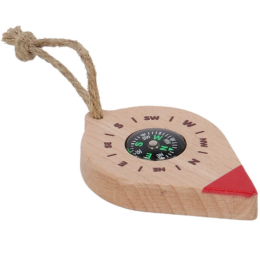 Boussole en bois