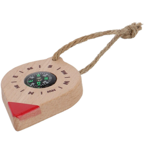 Boussole en bois