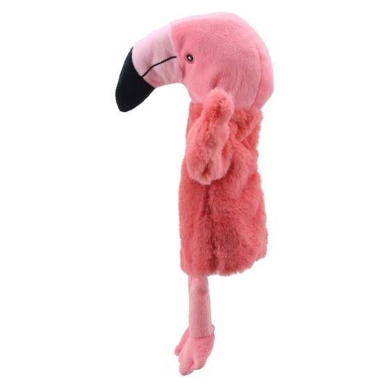Marionnette flamant - 27 cm