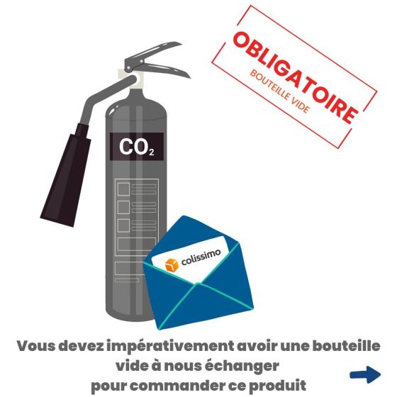 Consommable Bouteille CO2 5kg- Echange