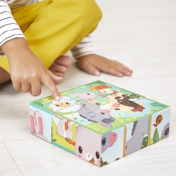 Cubes animaux de la ferme